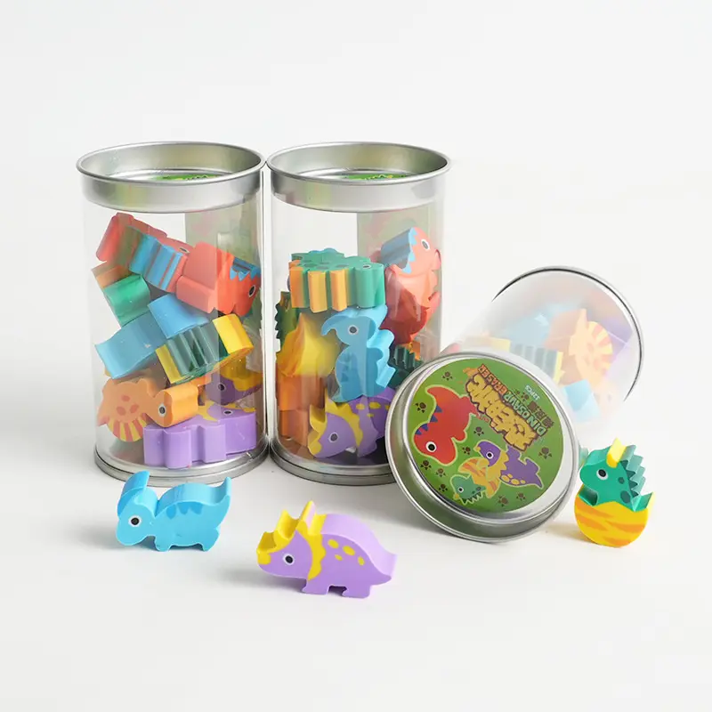 Colorful dino container