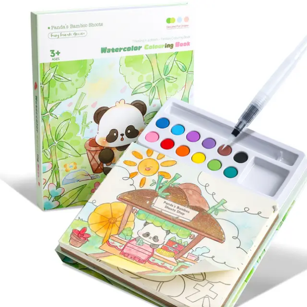 Water coloring book