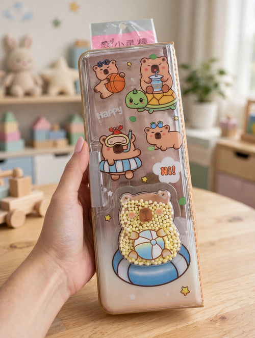 Capybara transparent box