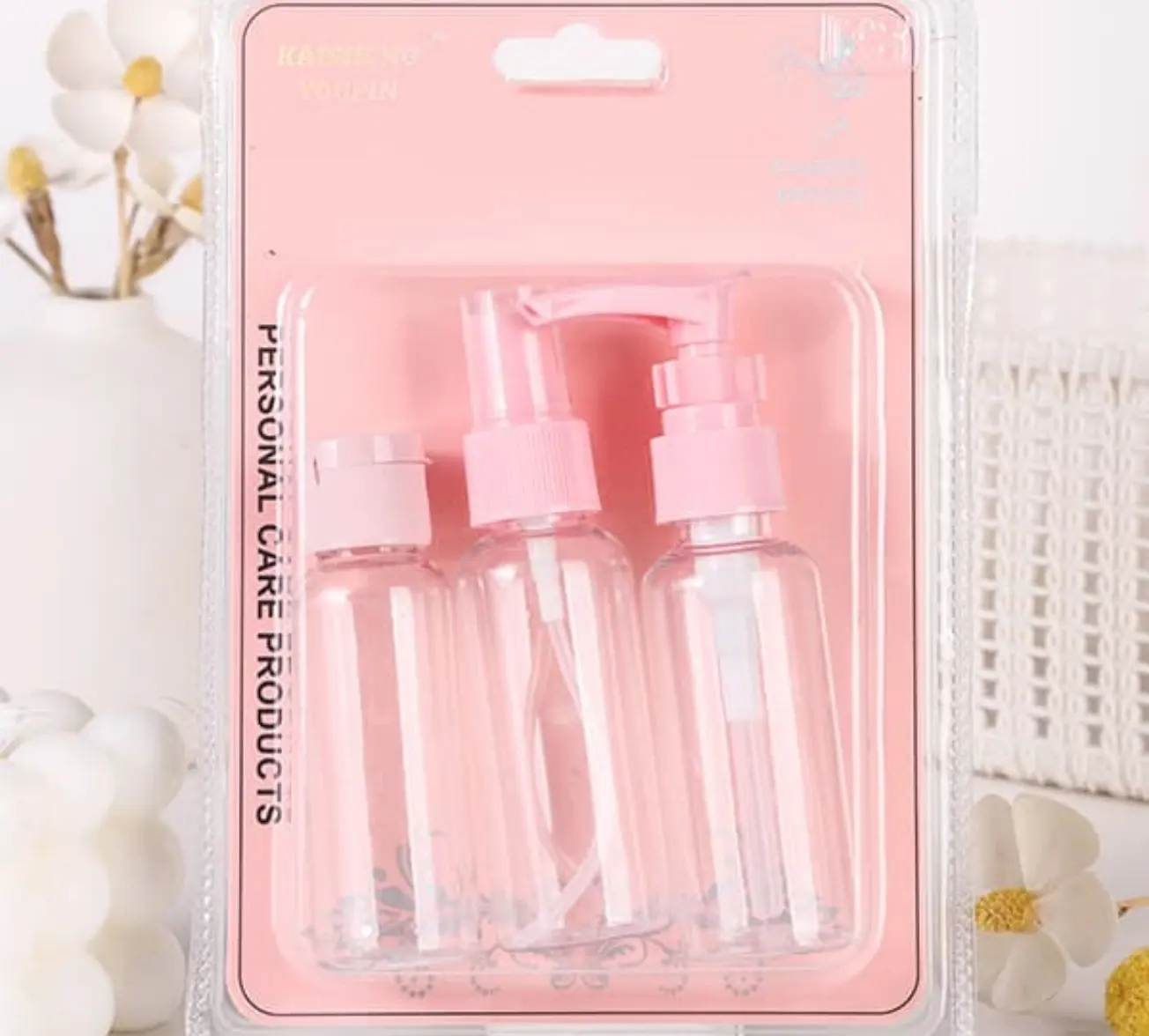 Personal care spray bottle