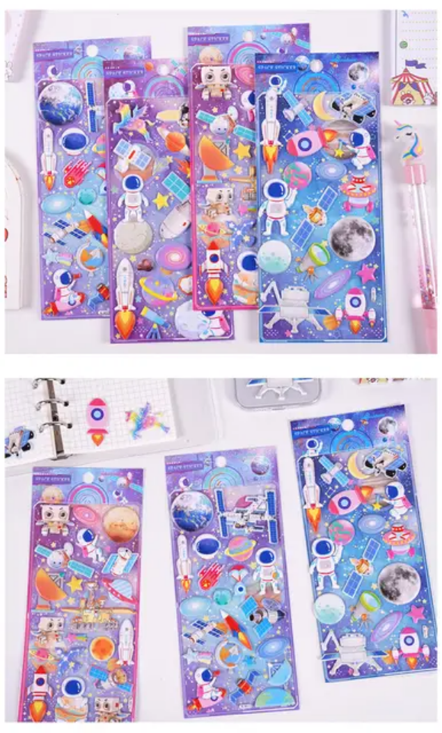 Space stickers
