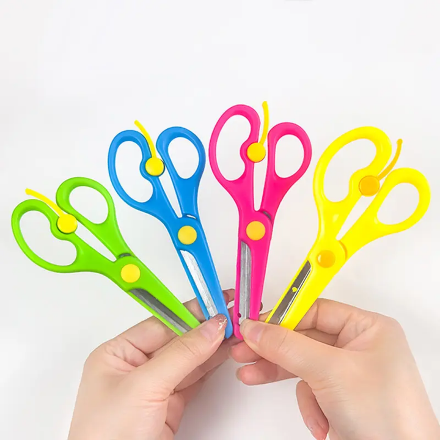 Colorful DIY crafting paper scissors