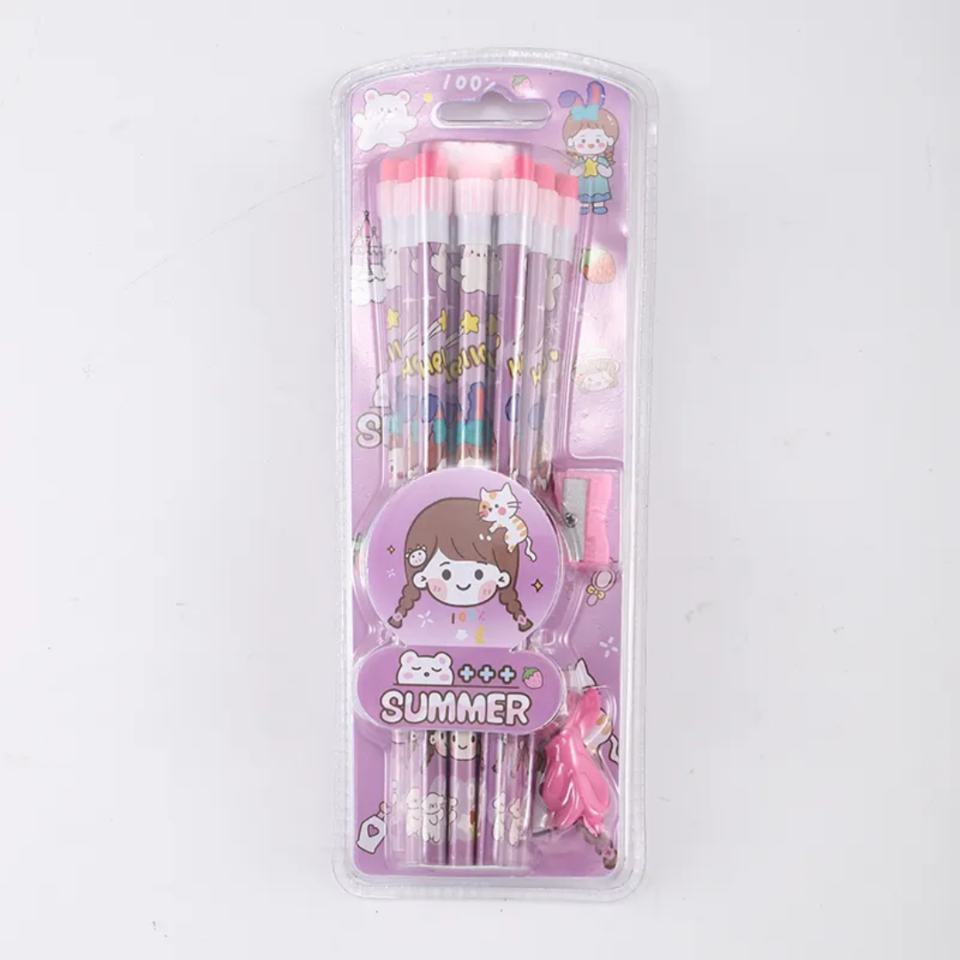Kawaii pencil pack-12pc HB