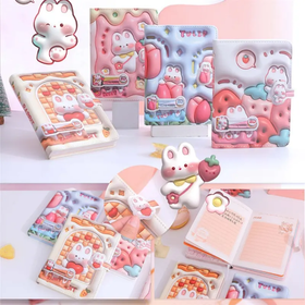 Cute bunny journal
