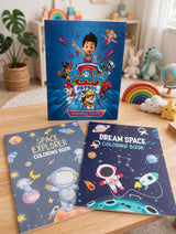 Paw/Space coloring book