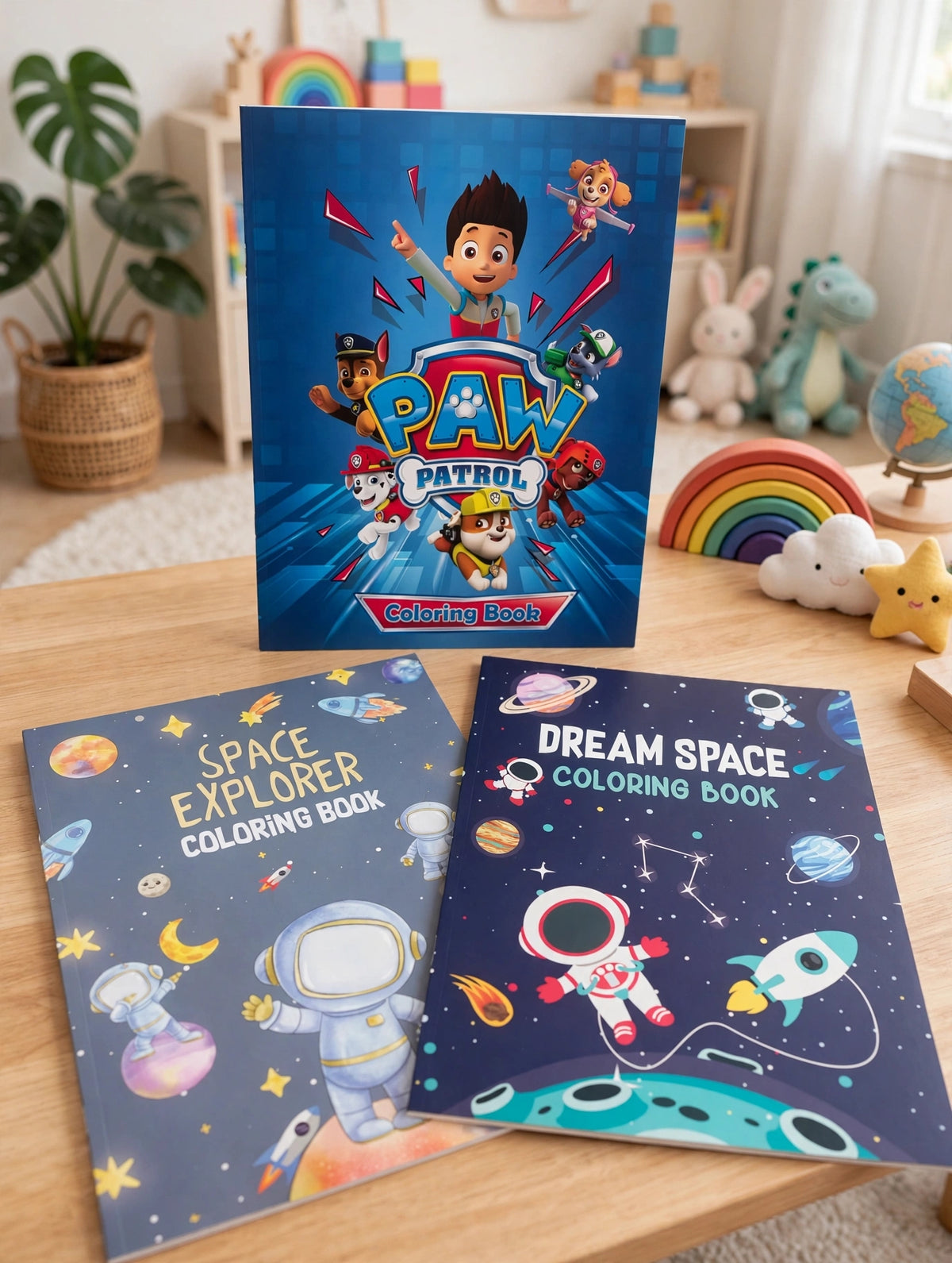 Paw/Space coloring book