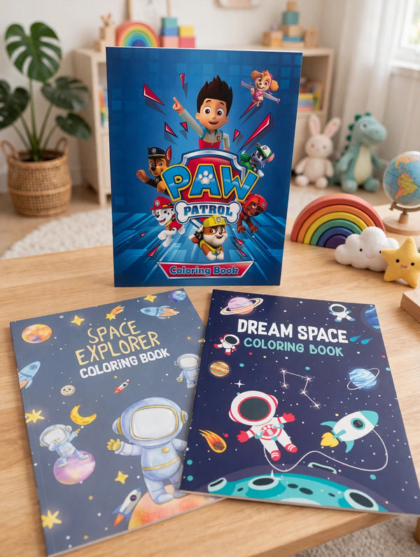 Paw/Space coloring book