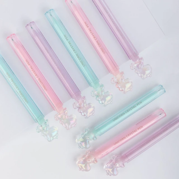 Unicorn crystal pen