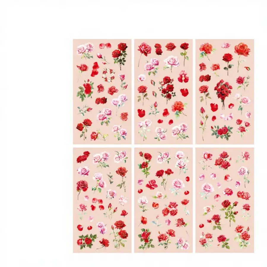 Natural sticker series