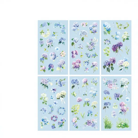 Natural sticker series