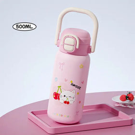 Kawaii steel water bottle